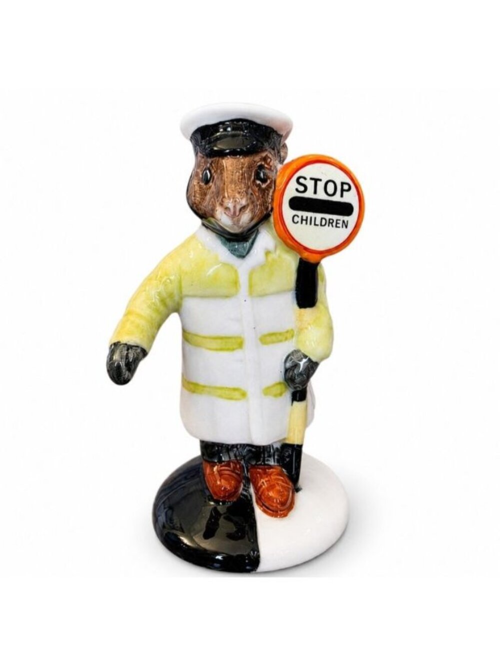 Royal Doulton Lollipop Man Bunnykins DB 65 Excellent Condition